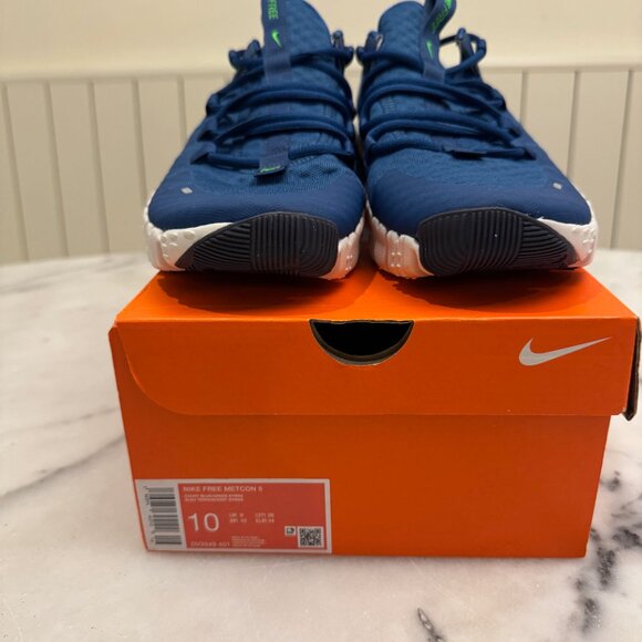 Nike Free Metcon 5 Size 10 US NEW IN BOX Blue main image 5